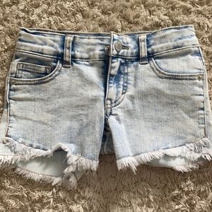 Cute washed tight Jean shorts